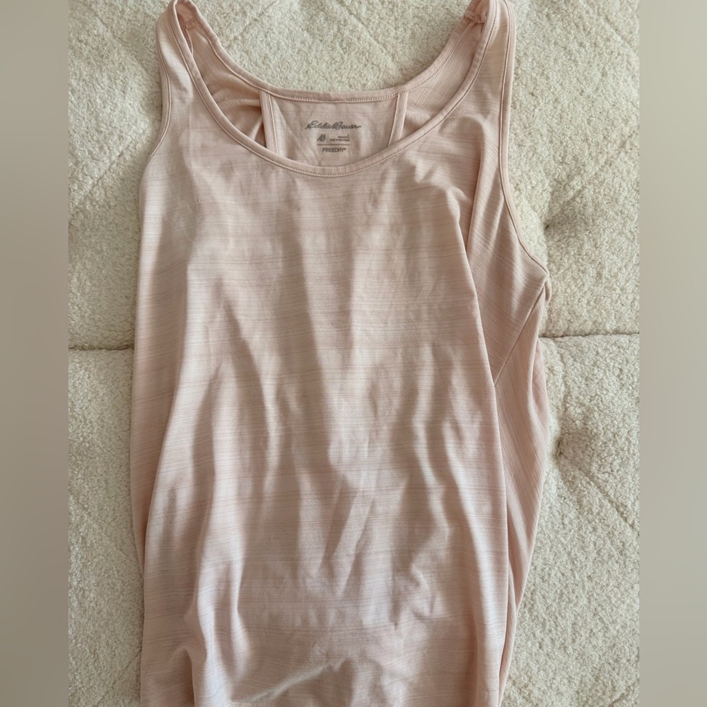 Eddie Bauer Women's Light Pink Tank Top